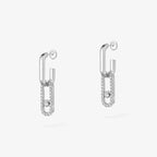 [Limara]MOVE LINK KINETIC DIAMOND EARRINGS