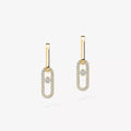[Limara]MOVE LINK KINETIC DIAMOND EARRINGS
