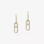 [Limara]MOVE LINK KINETIC DIAMOND EARRINGS