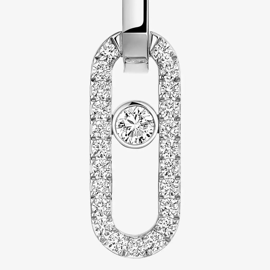 [Limara]MOVE LINK KINETIC DIAMOND EARRINGS