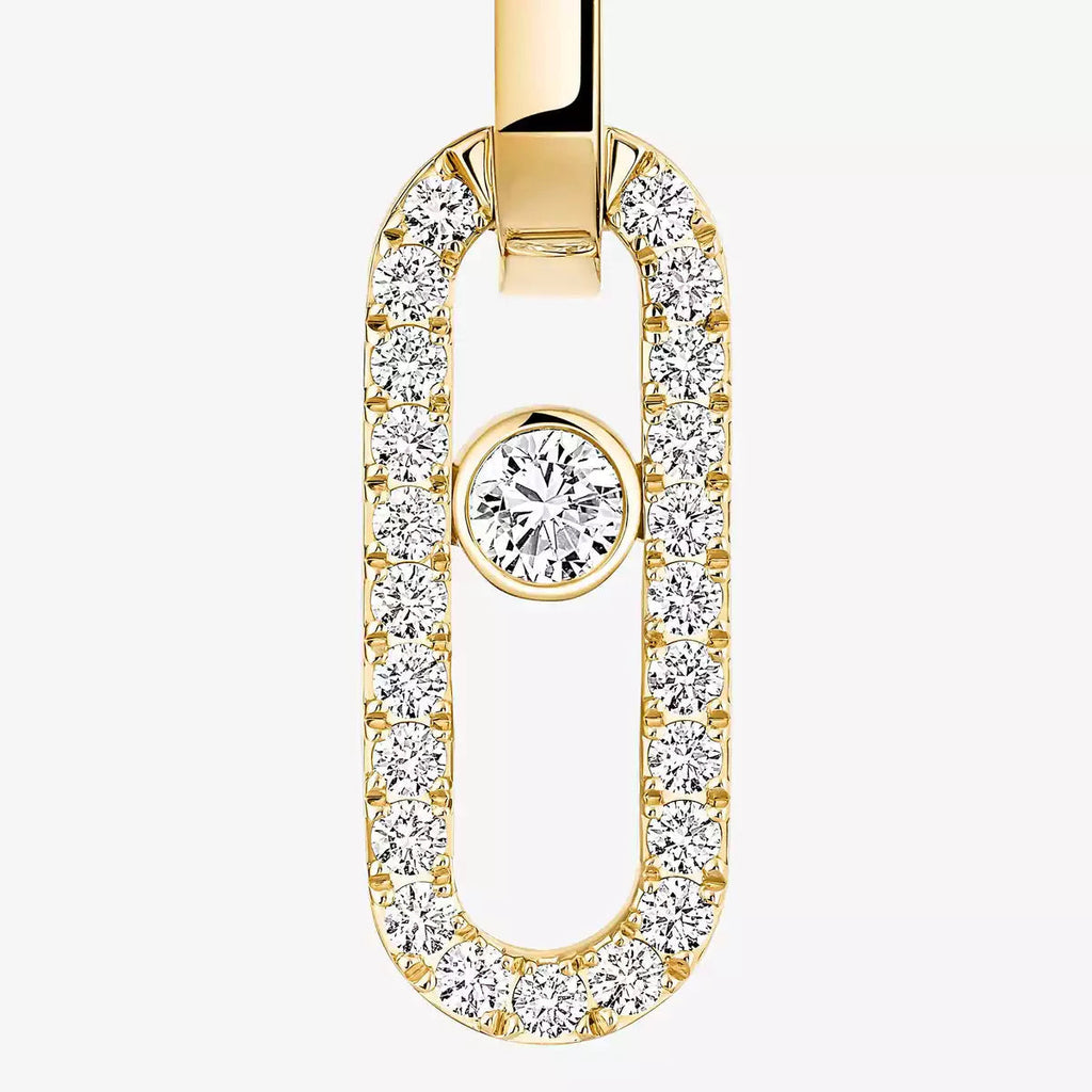 [Limara]MOVE LINK KINETIC DIAMOND EARRINGS