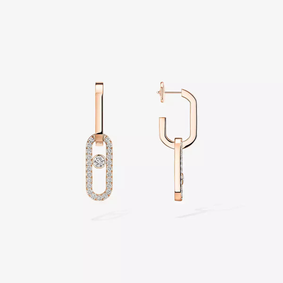 [Limara]MOVE LINK KINETIC DIAMOND EARRINGS