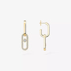 [Limara]MOVE LINK KINETIC DIAMOND EARRINGS