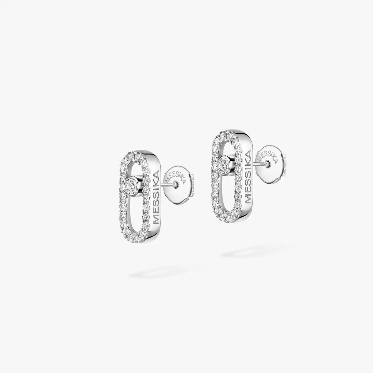 [Limara]Move Uno Diamond Earrings