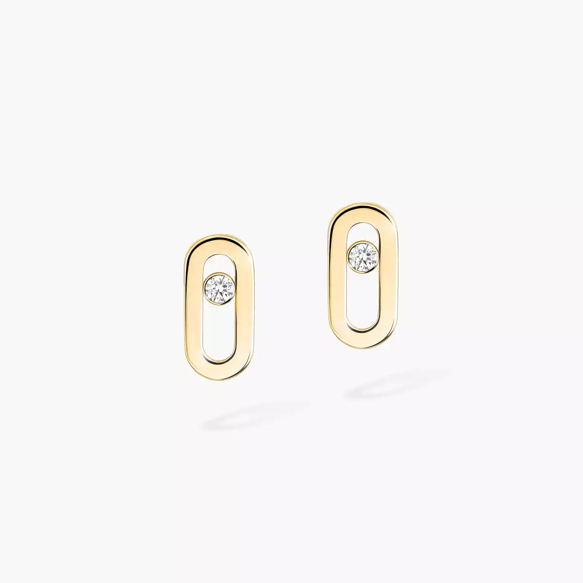 [Limara]Move Uno Diamond Stud Earrings