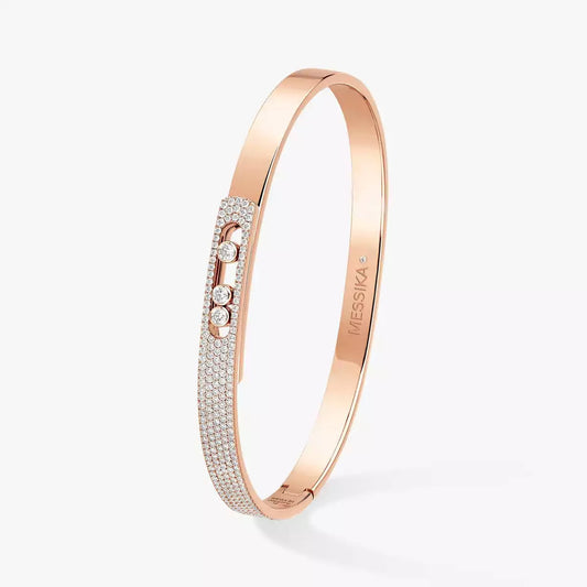 [Limara]MOVE NOA PAVÉ DIAMOND BANGLE BRACELET