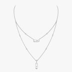 [Limara]MOVE UNO DOUBLE-PENDANT NECKLACE