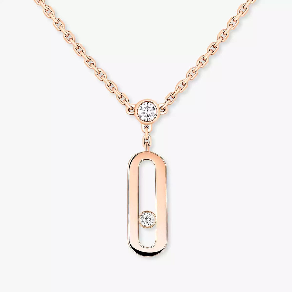 [Limara]MOVE UNO DOUBLE-PENDANT NECKLACE