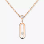 [Limara]MOVE UNO DOUBLE-PENDANT NECKLACE