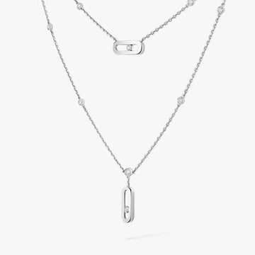 [Limara] Move Uno Diamond Necklace