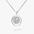[Limara]LUCKY MOVE FULL PAVÉ DIAMOND NECKLACE