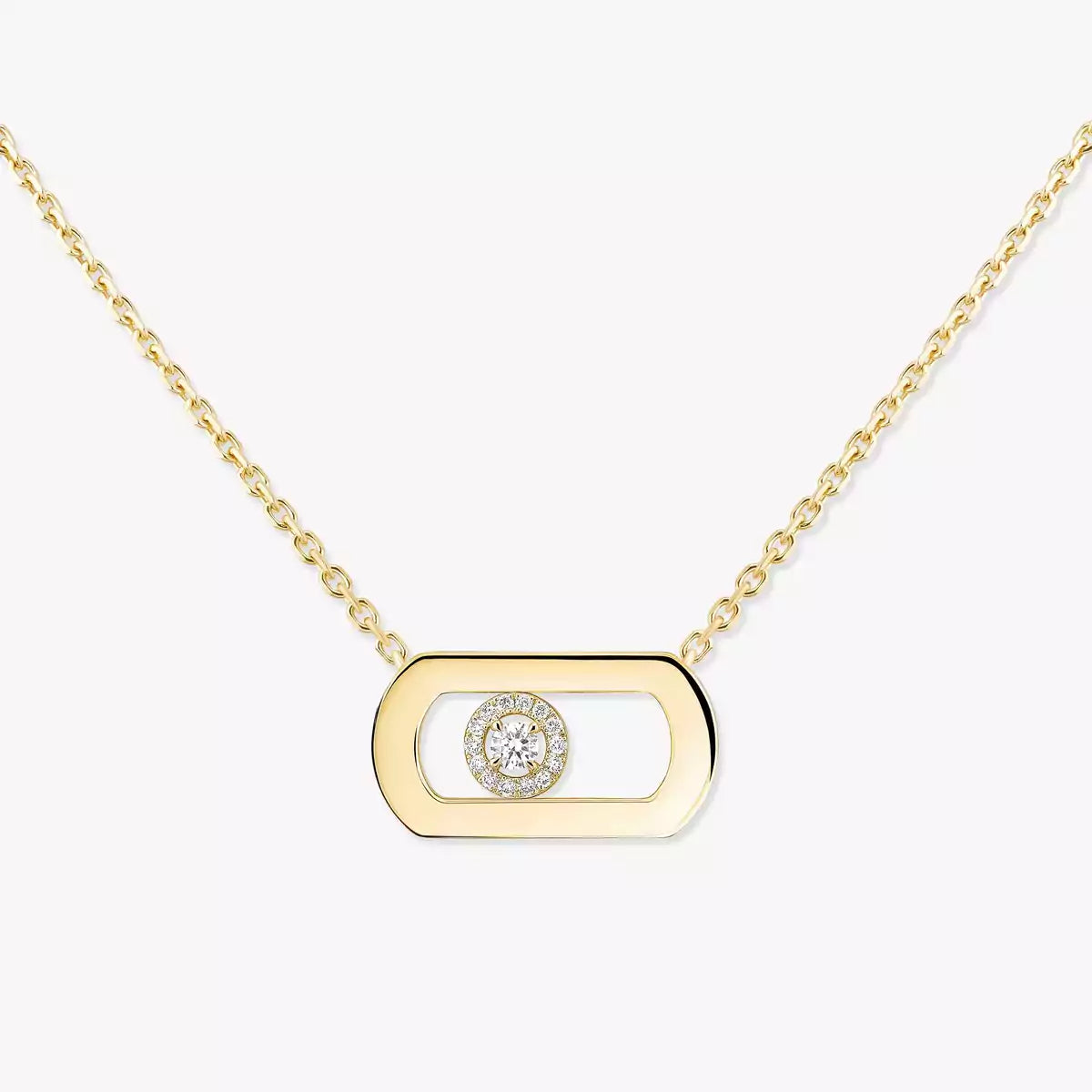 [Limara]So Move Diamond Necklace in Gold