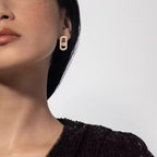 [Limara]SO MOVE PAVÉ DIAMOND EARRINGS