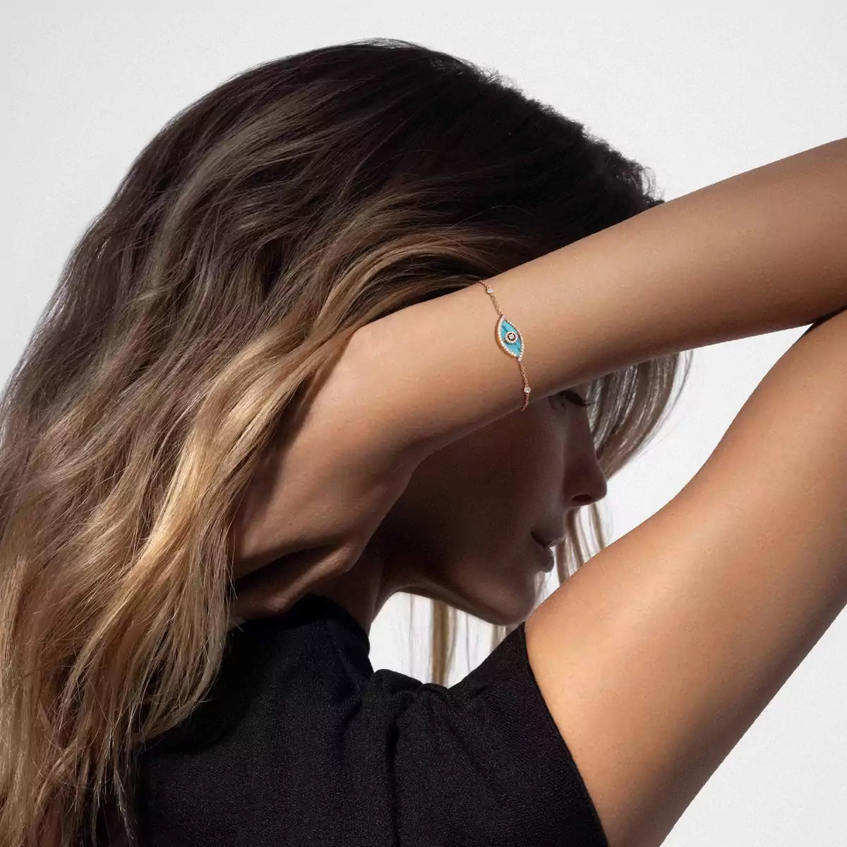 [Limara]Lucky Eye Diamond Bracelet