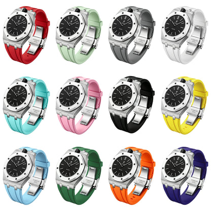 [Limara]Royal Oak Pop Exclusive Steel Case & Silicone Strap With Cradle