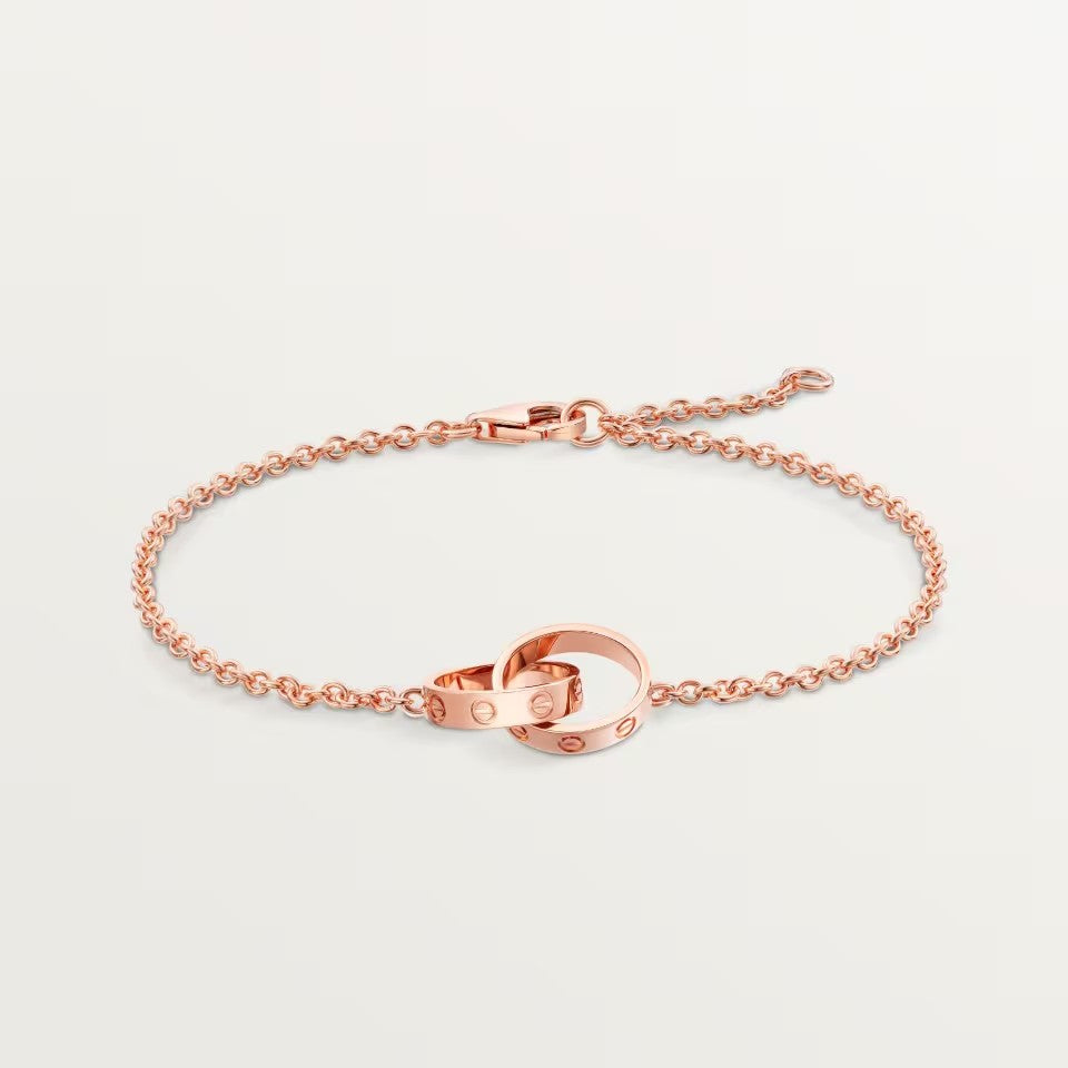 [Limara] LOVE BRACELET DOUBLE RING