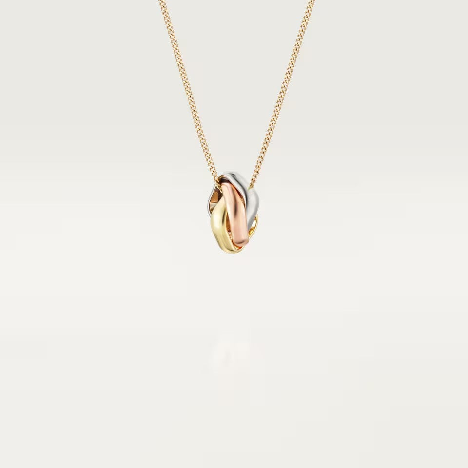 [Limara] TRINITY CUSHION NECKLACE COLLECTION