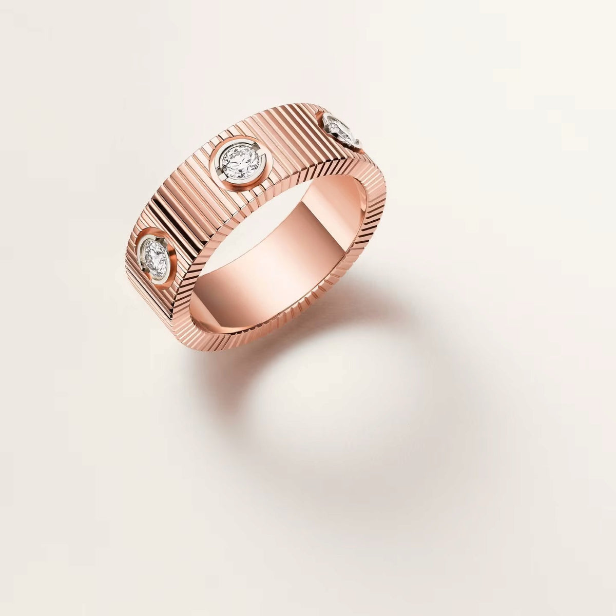 [Limara]LOVE 6.5MM UNLIMITED RING, 6 DIAMONDS