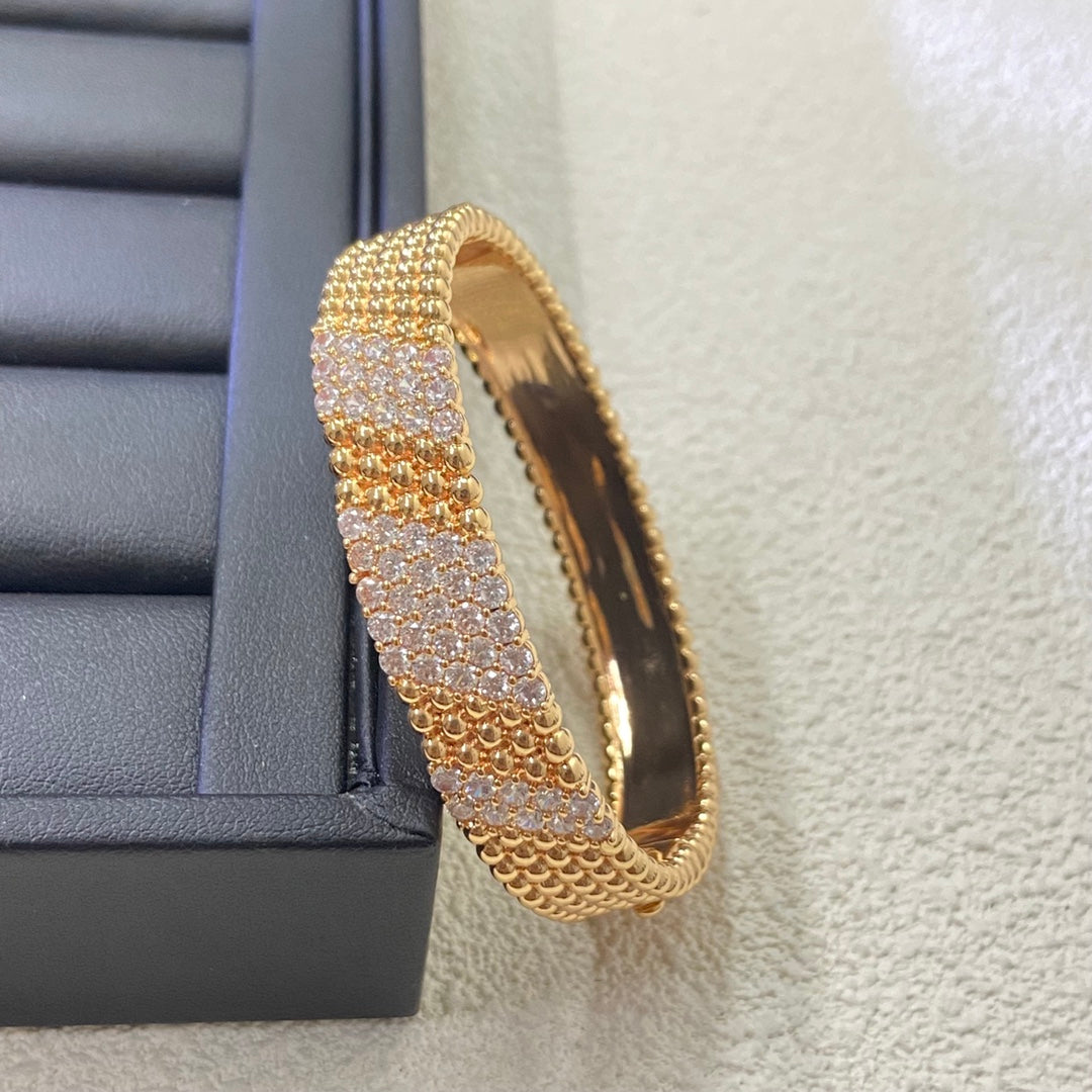 [Limara]   FIVE-ROW DIAMOND BRACELET