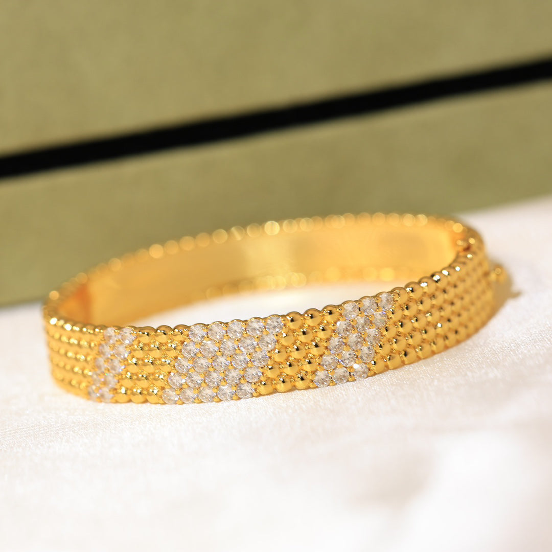 [Limara]   FIVE-ROW DIAMOND BRACELET