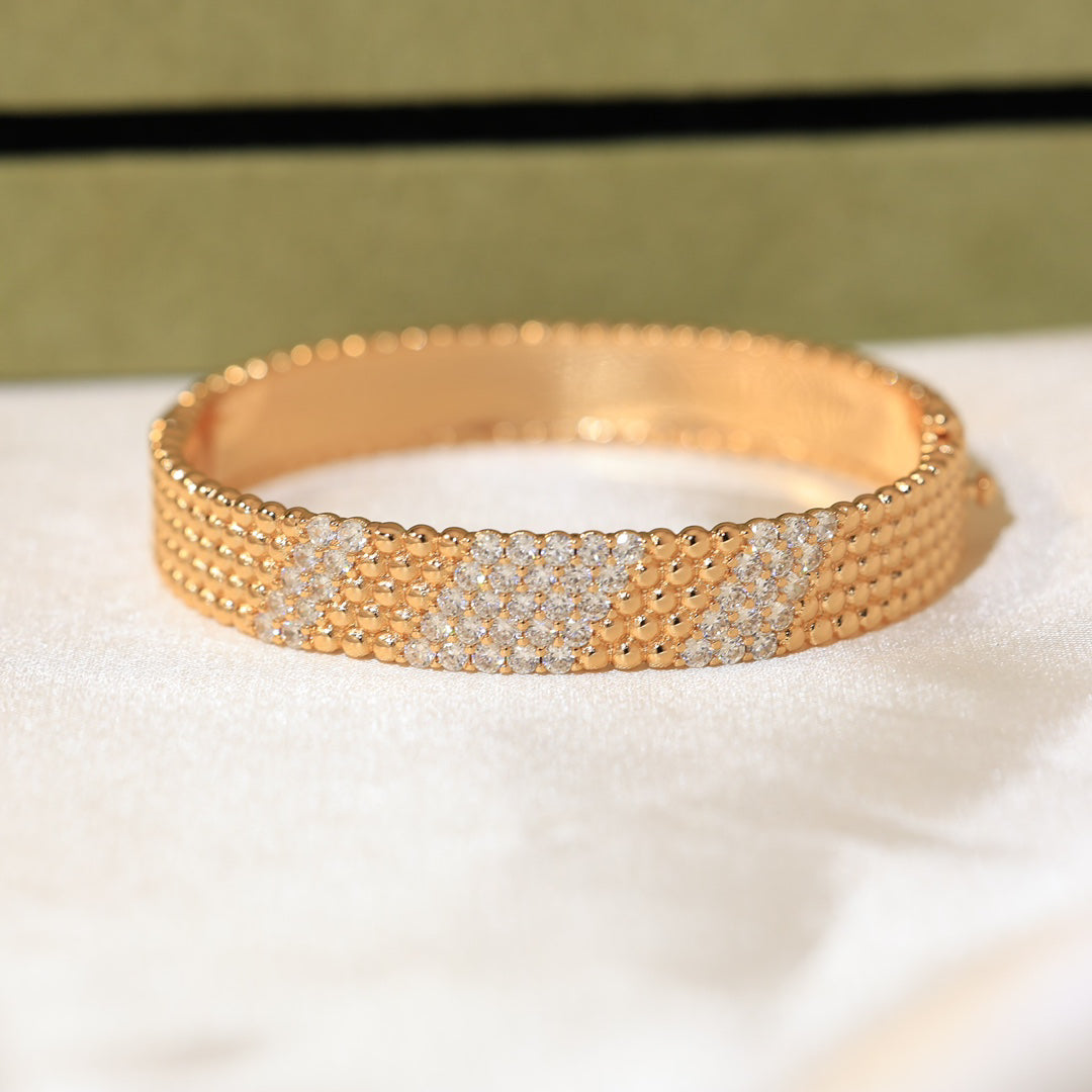[Limara]   FIVE-ROW DIAMOND BRACELET