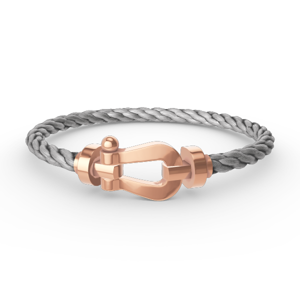 [Limara]FORCE LARGE HORSESHOE BRACELET - ROSE GOLD