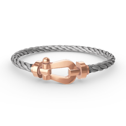 [Limara]FORCE LARGE HORSESHOE BRACELET - ROSE GOLD