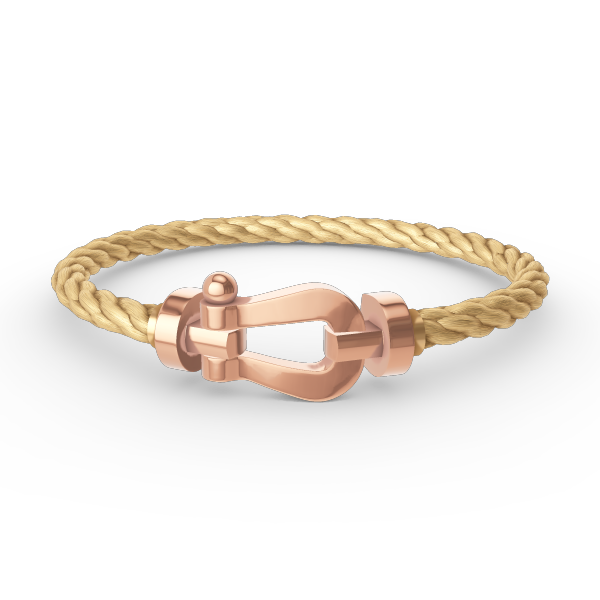 [Limara]FORCE LARGE HORSESHOE BRACELET - ROSE GOLD