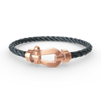 [Limara]FORCE LARGE HORSESHOE BRACELET - ROSE GOLD