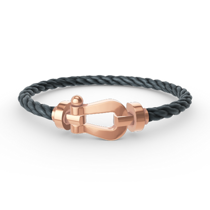 [Limara]FORCE LARGE HORSESHOE BRACELET - ROSE GOLD