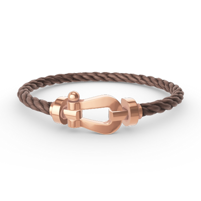 [Limara]FORCE LARGE HORSESHOE BRACELET - ROSE GOLD