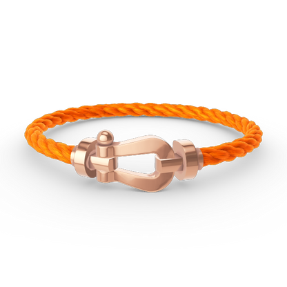 [Limara]FORCE LARGE HORSESHOE BRACELET - ROSE GOLD