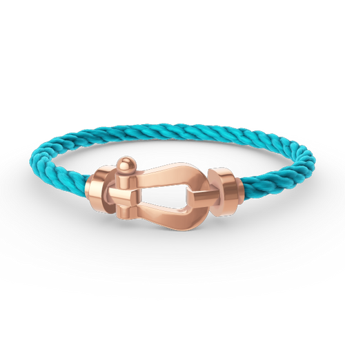 [Limara]FORCE LARGE HORSESHOE BRACELET - ROSE GOLD
