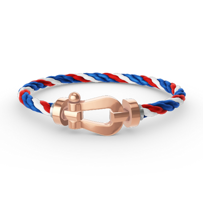 [Limara]FORCE LARGE HORSESHOE BRACELET - ROSE GOLD