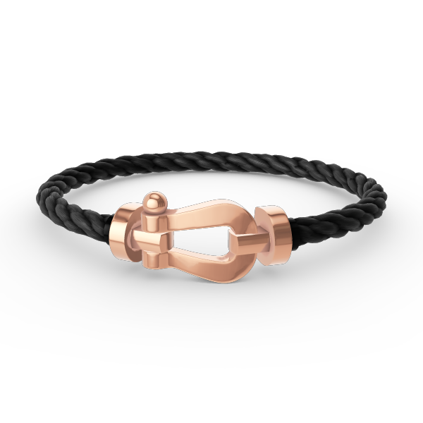 [Limara]FORCE LARGE HORSESHOE BRACELET - ROSE GOLD