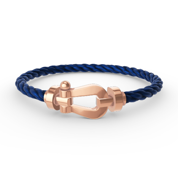 [Limara]FORCE LARGE HORSESHOE BRACELET - ROSE GOLD