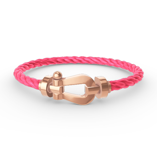 [Limara]FORCE LARGE HORSESHOE BRACELET - ROSE GOLD