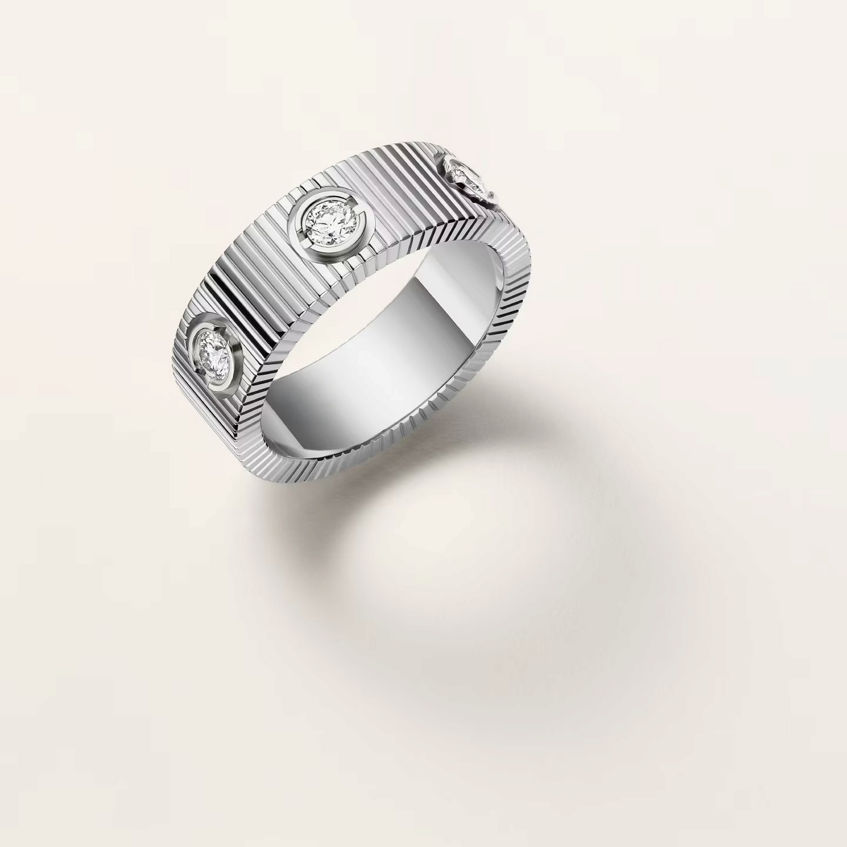 [Limara]LOVE 6.5MM UNLIMITED RING, 6 DIAMONDS