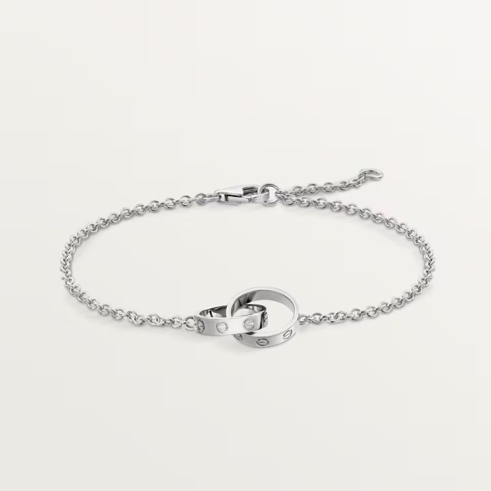 [Limara] LOVE BRACELET DOUBLE RING
