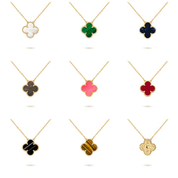 [Limara] CLOVER 15MM SINGLE FLOWER NECKLACE COLLECTION