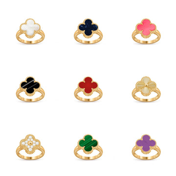 [Limara] CLOVER RING GOLD COLLECTION