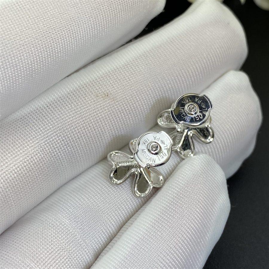 [Limara]FRIVOLE MINI SILVER FLOWER EARRINGS