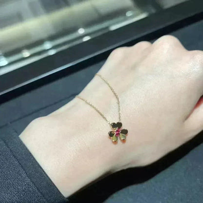 [Limara]FRIVOLE FLORAL CHARM NECKLACE