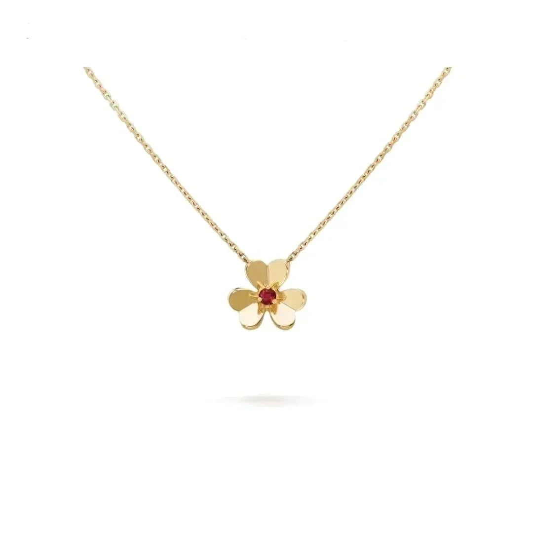 [Limara]FRIVOLE FLORAL CHARM NECKLACE