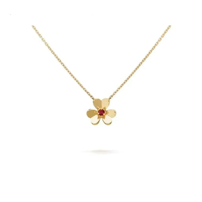 [Limara]FRIVOLE FLORAL CHARM NECKLACE