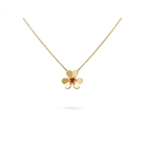[Limara]FRIVOLE FLORAL CHARM NECKLACE