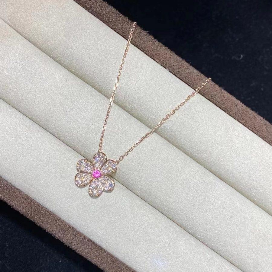 [Limara]PAVÉ DIAMOND BUTTERFLY CHARM NECKLACE