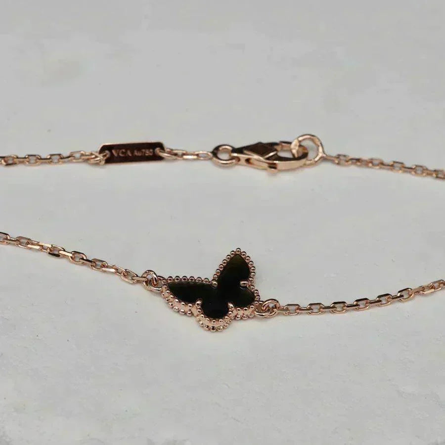 [Limara]BUTTERFLY ONYX  BUTTERFLY BRACELET