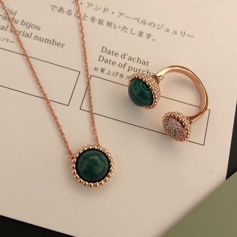 [Limara]PERLEE COULEURS DIAMOND ROSE GOLD BETWEEN THE FINGER RING