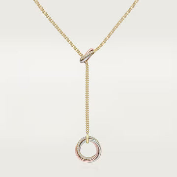 [Limara] TRINITY DIAMONDS NECKLACE